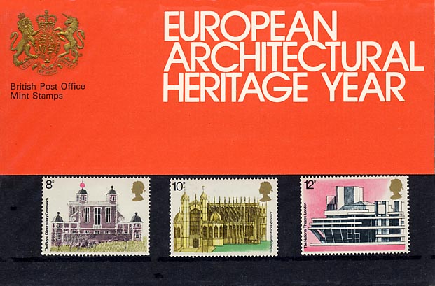 1975 GB - PP 070 -European Architectural Heritage Year 1975 GB - PP 070 -European Architectural Heritage Year